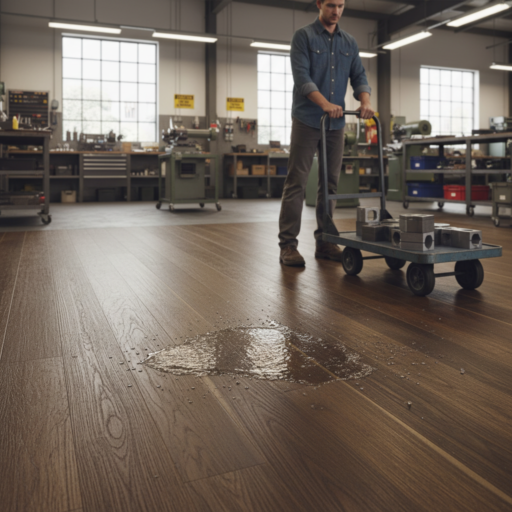 Premium Waterproof Engineered Real Wood Flooring with Natural Oak Finish, UV Matt Coating, and Easy Click Installation