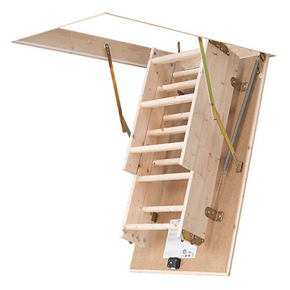 High Quality Timber Loft Ladder Kit For Homes And Warehouses - 2.96m