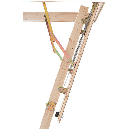 High Quality Timber Loft Ladder Kit For Homes And Warehouses - 2.96m