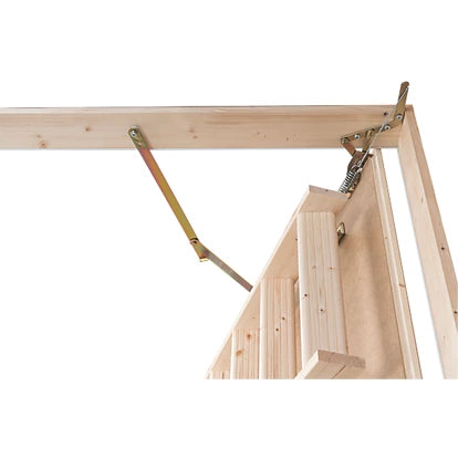 High Quality Timber Loft Ladder Kit For Homes And Warehouses - 2.96m