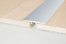 Premium Anodised Aluminium Flat Door Threshold Strip Seamless Transition for Luxury Vinyl Laminate & Tiled Floors