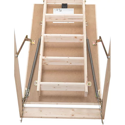 High Quality Timber Loft Ladder Kit For Homes And Warehouses - 2.96m