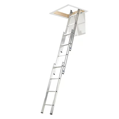 Premium Grade Aluminium Loft Ladder For Domestic Use - 3.12m