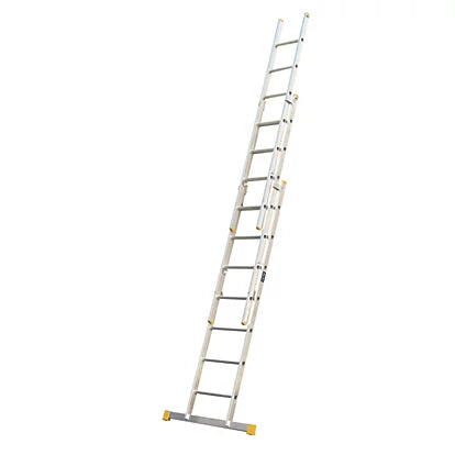 Heavy Duty Aluminium Triple Extension Ladder For Various Applications - 4.46m