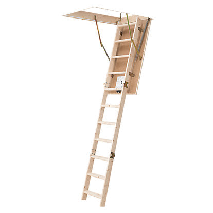 High Quality Timber Loft Ladder Kit For Homes And Warehouses - 2.96m