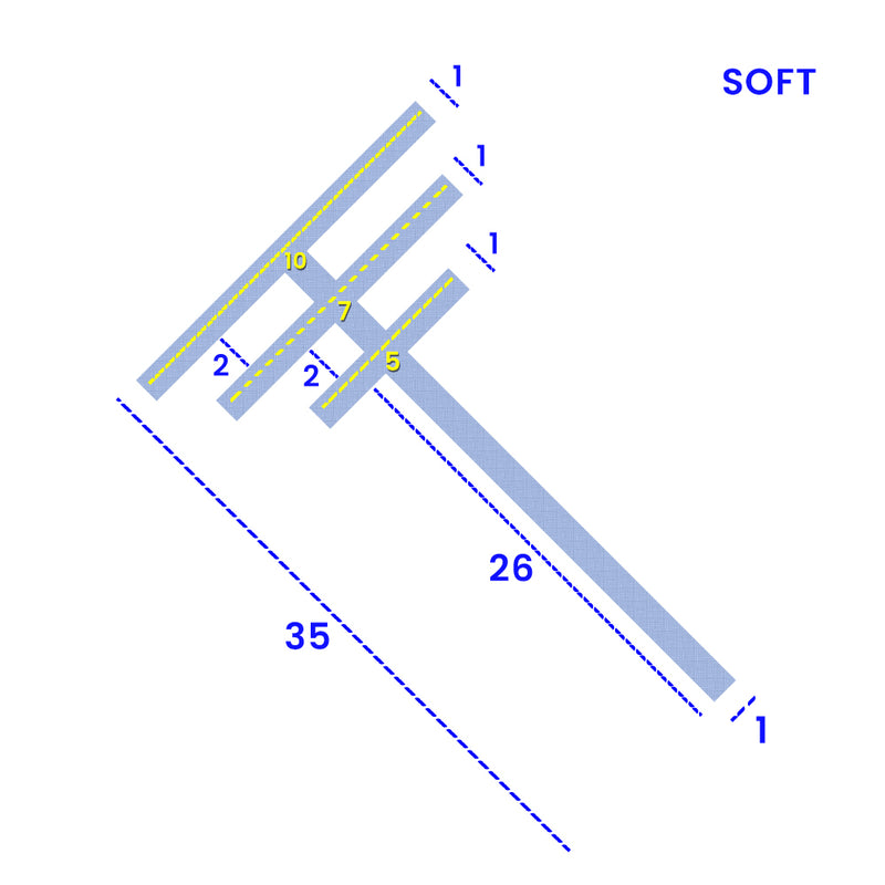 Flexible PVC Shower Screen Seal Cut to Fit