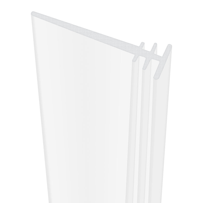 Flexible White PVC Shower Seal Cut to Size