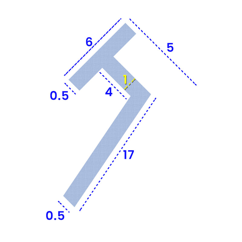 Flexible PVC Shower Seal for 6mm Channels