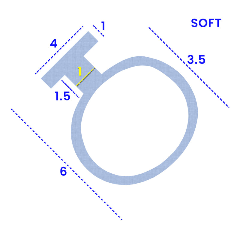 High-Quality Shower Seal Available in 1000mm & 2000mm Lengths