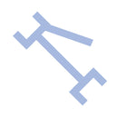 Flexible PVC Bi-Fold Shower Door Seal  Available in 1000mm &amp; 2000mm Length