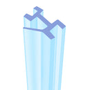 Flexible PVC Bi-Fold Shower Door Seal  Available in 1000mm &amp; 2000mm Length