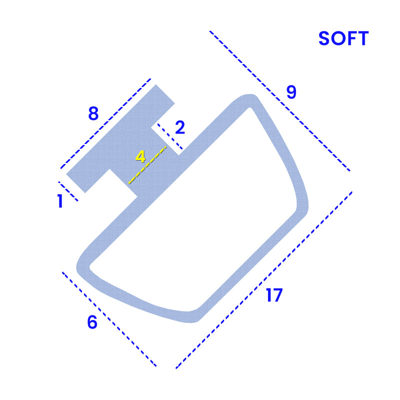 High-Quality T-Shaped Shower Seal for Durable and Flexible Protection