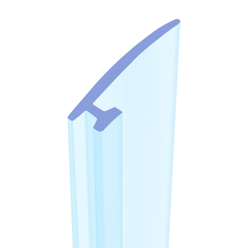 Flexible Shower Screen Seal Soft PVC Easy to Cut