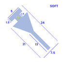 Soft PVC Shower Seal for Bath Screens and Doors Easy Installation & Customizable