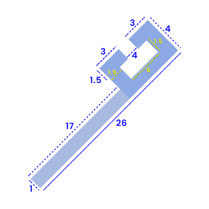 Customizable PVC Seal for Bath and Shower Doors 900mm & 2000mm