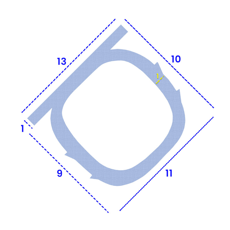 High-Quality Clear PVC Seal for Shower Frame Recesses 900mm/2000mm