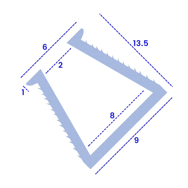 Flexible PVC Seal for Glass Frame Protection 8mm Thickness