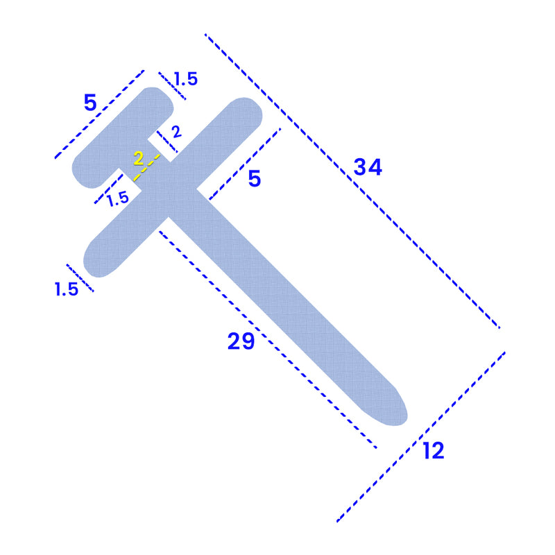 High-Quality PVC T-Shaped Seal for Shower Doors and Bath Screens