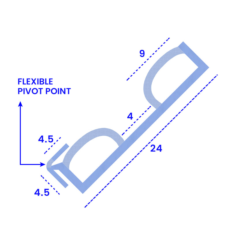 High-Quality Clear PVC Seal for Bath Screens Cut to Size