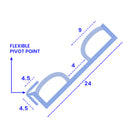 Versatile Clear Bath and Shower Seal Easy to Cut Ideal for Multiple Areas