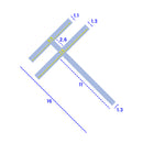 Universal Shower Seal for Horizontal and Vertical Installations