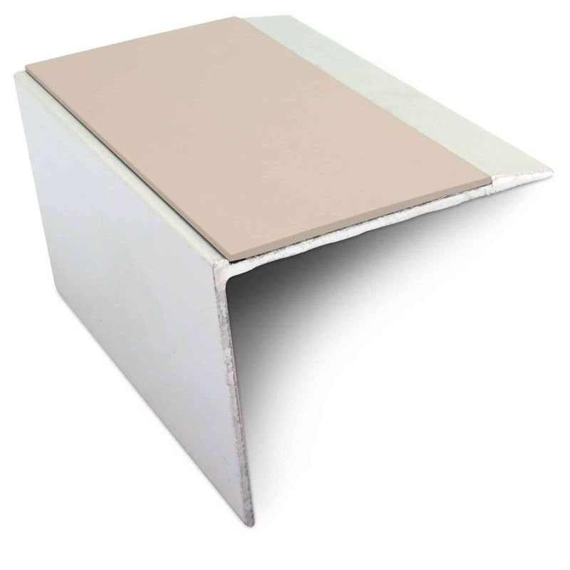 Aluminium Stair Nosing with PVC Insert DDA Compliant for Ultimate Safety