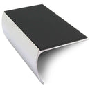 57 x 40mm Aluminium Non-Slip Stair Nosing Bullnose Edge with PVC Insert