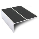 85 x 32mm Aluminium Non-Slip Stair Nosing Durable Edge Trim with PVC Insert