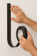 Premium Black Adhesive Tape 19mm x 1.1mm x 11m High Bond Strength Blister Pack