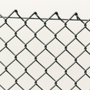 Black PVC Coated Chain Link Fence – 12.5m x1800mm x 50mm Heavy Duty Roll