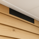 Black Epoxy Resin Coated Woven Aluminium Soffit Mesh - Insect Screen for Ventilation