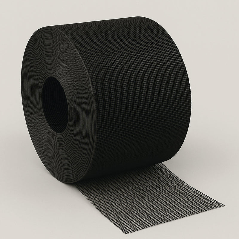 Black Stainless Steel Soffit Mesh – Coated Insect Screen for Roof Vents