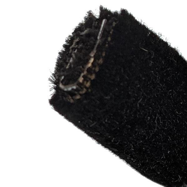 Durable Black Fabric FURFLEX Edge Trim - Fits 0.5-3mm Edges