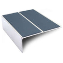 85 x 32mm Aluminium Non-Slip Stair Nosing Durable Edge Trim with PVC Insert