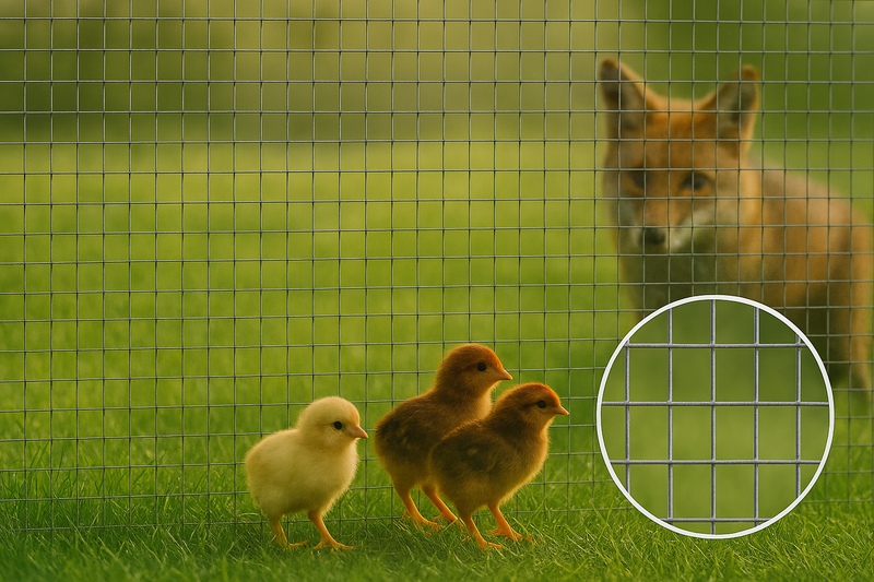 Premium Stainless Steel Wire Mesh – 25x25mm Holes, 16 Gauge, Heavy-Duty & Corrosion-Resistant!