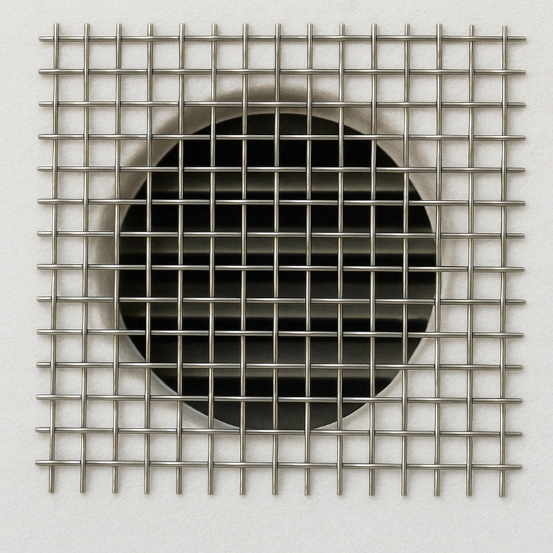 Premium Stainless Steel Woven Wire Cloth – 5 Mesh, 4.18mm Aperture