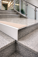 Aluminium Non-Slip Stair Nosing 67×55mm – DDA Compliant Anti-Slip Edge Trim UK