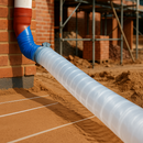 Temporary Water Drain Pipe Cable Ties – 370mm x 4.8mm Nylon