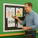 Magnetic Receptive Sheet – White Adhesive Backed, 0.4mm Thick, A4