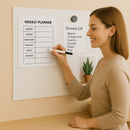 Magnetic Receptive Sheet – White Adhesive Backed, 0.4mm Thick, A4