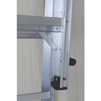 High Performance Aluminium Loft Ladder With Safety Handrails - 3.25m
