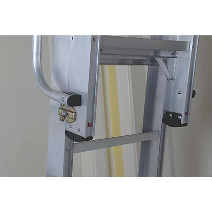High Performance Aluminium Loft Ladder With Safety Handrails - 3.25m