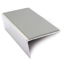57x32mm Aluminium Non-Slip Stair Nosing with PVC Insert Rakeback Edge Trim