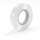 Premium Double-Sided Clear Tape 19mm x 1mm x 11m Ideal for Invisible Mounting