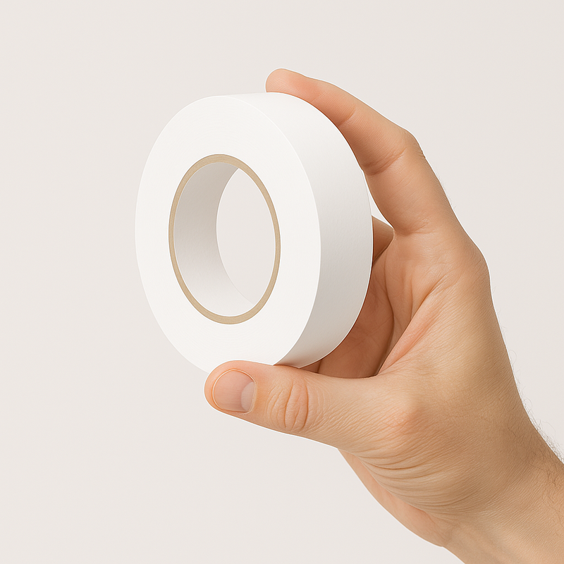 Premium Double Sided Foam Tape 3mm Super Strong White Adhesive for Indoor & Outdoor Use (25m)
