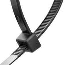 Heavy-Duty Releasable Cable Ties (100 Pack) Reusable Nylon Ties for Professional & Use