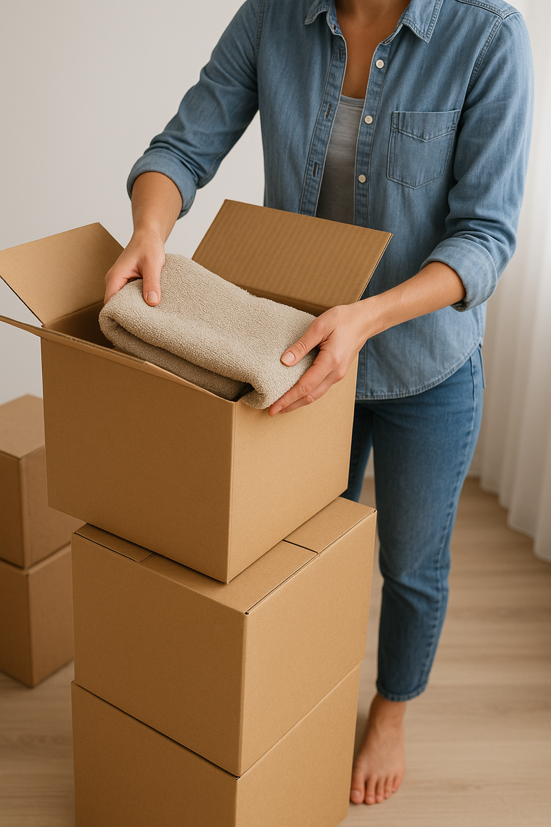 Heavy-Duty Single Wall Boxes Professional Shipping Cartons with Space-Saving Flat Pack Design