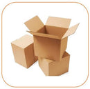 Heavy-Duty Single Wall Boxes Professional Shipping Cartons with Space-Saving Flat Pack Design