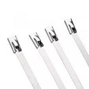 Heavy-Duty Stainless Steel Cable Ties – Self-Locking, High-Tensile Strength 100 Pack for Industrial Use