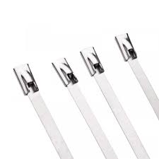 Heavy-Duty Stainless Steel Cable Ties – Self-Locking, High-Tensile Strength 100 Pack for Industrial Use